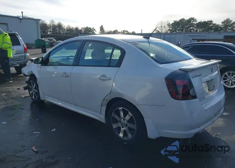 2012 Nissan Sentra 2.0 Sr z USA, uszkodzony, nr VIN 3N1AB6AP0CL761330